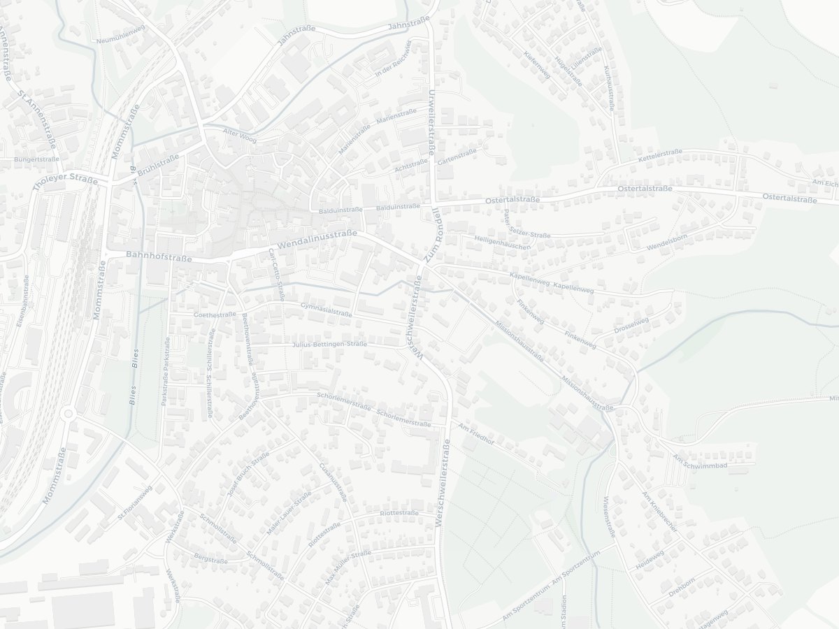 Lageplan: Werschweilerstraße 9, 66606 St. Wendel